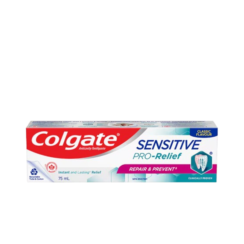 Colgate Sensitive Pro Relief Repair and Prevent Toothpaste 75ml Colgate Sensitive Pro Relief Repair and Prevent Toothpaste 75ml