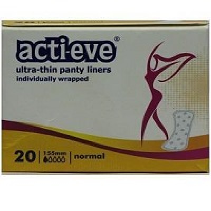 ACTI-EVE PANTYLINERS 20 PCS