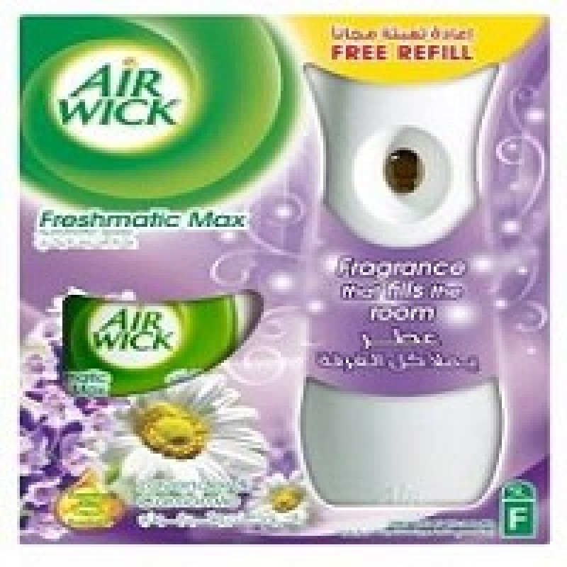 AIR WICK FRESHMATIC DIFFUSER WITH REFILL LAVENDER AND CARMOMILE 250ML 