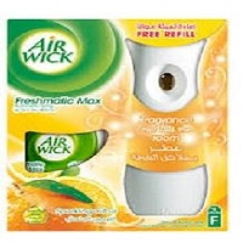 AIRWICK FRESHMATIC DIFFUSER WITH REFILL GADGET SPARKLING CITRUS 250 ml