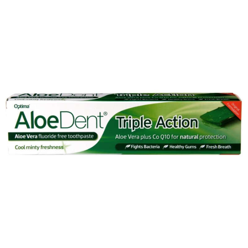 ALOE DENT TRIPLE ACTION ALOE VERA TOOTHPASTE  100ML