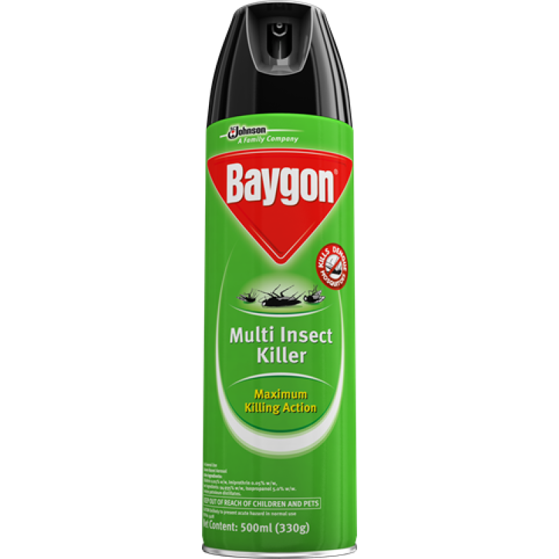 BAYGON MULTI INSECT KILLER SPRAY 180ML