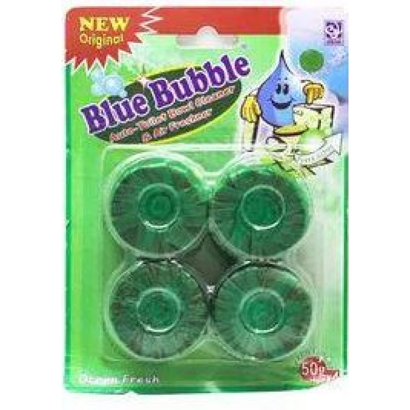 BLUE BUBBLE Wc BLOCK GREEN 50GX4