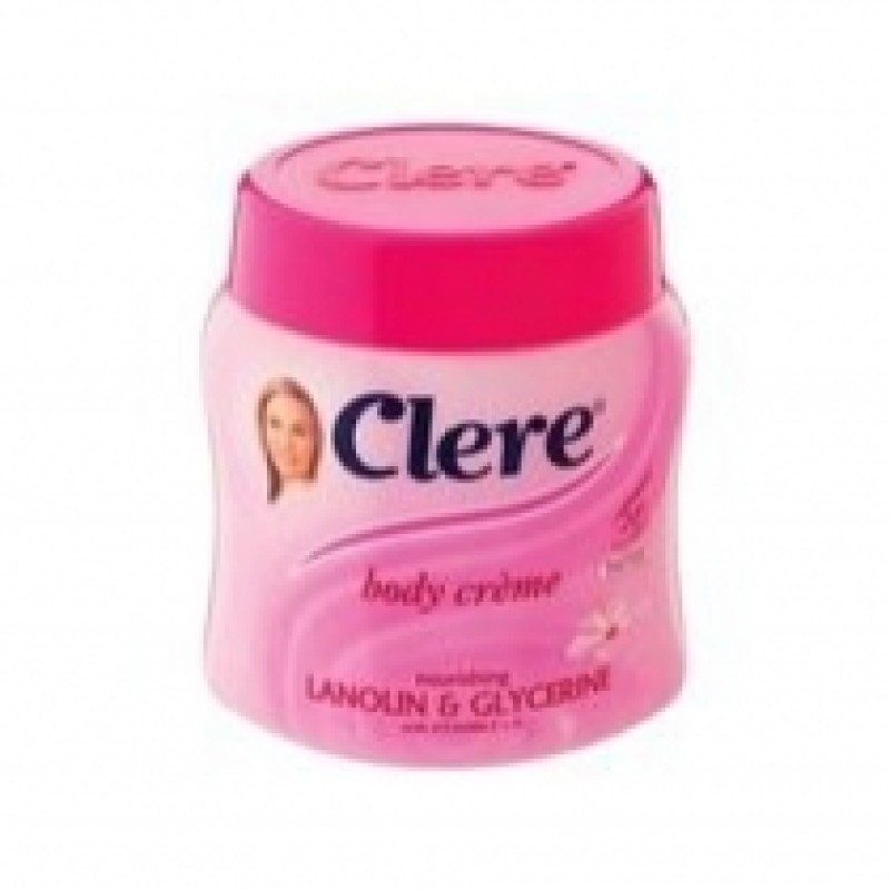 CLERE BODY CREAM GLYCERINE AND LANOLIN 500G