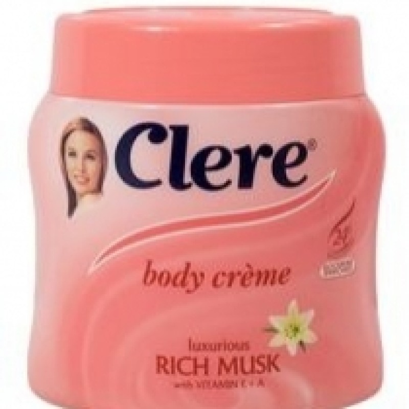 CLERE BODY CREAM RICH MUSK 500G