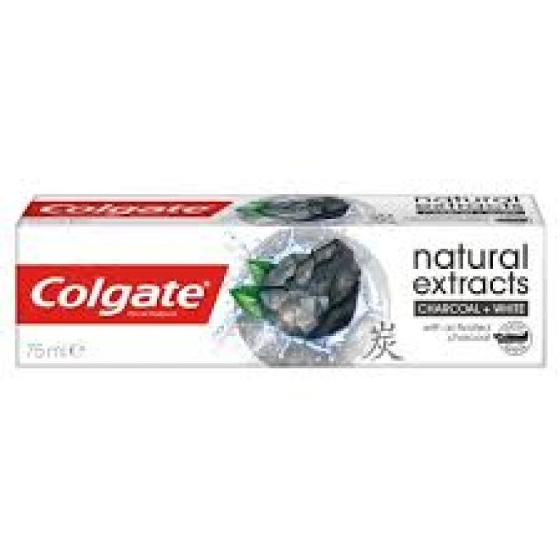 COLGATE NATURAL EXTRACTS CHARCOAL TOOTHPASTE 75ML