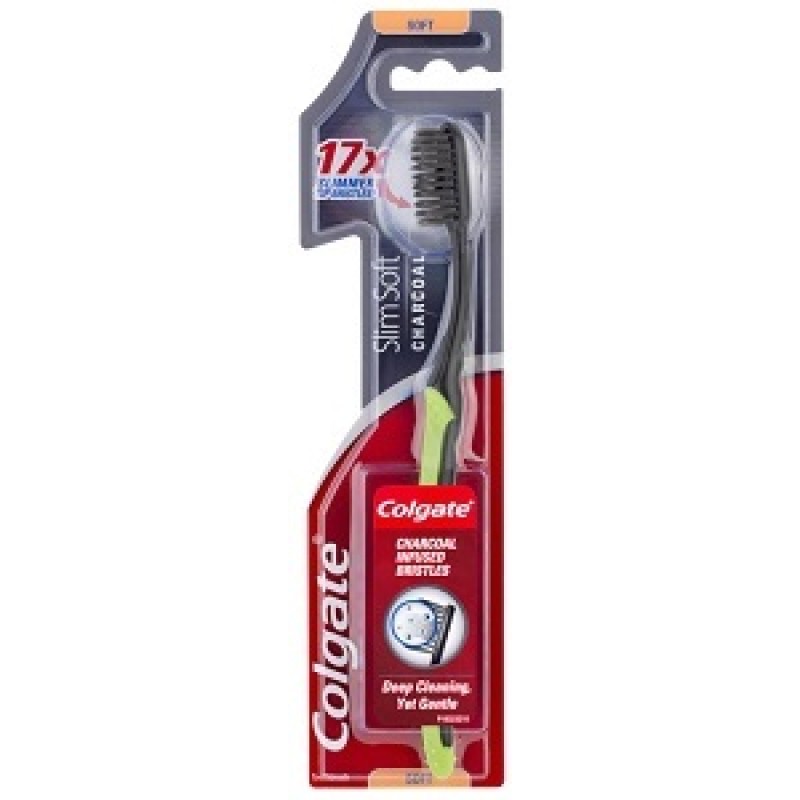 COLGATE SLIM SOFT CHARCOAL TOOTH BRUSH