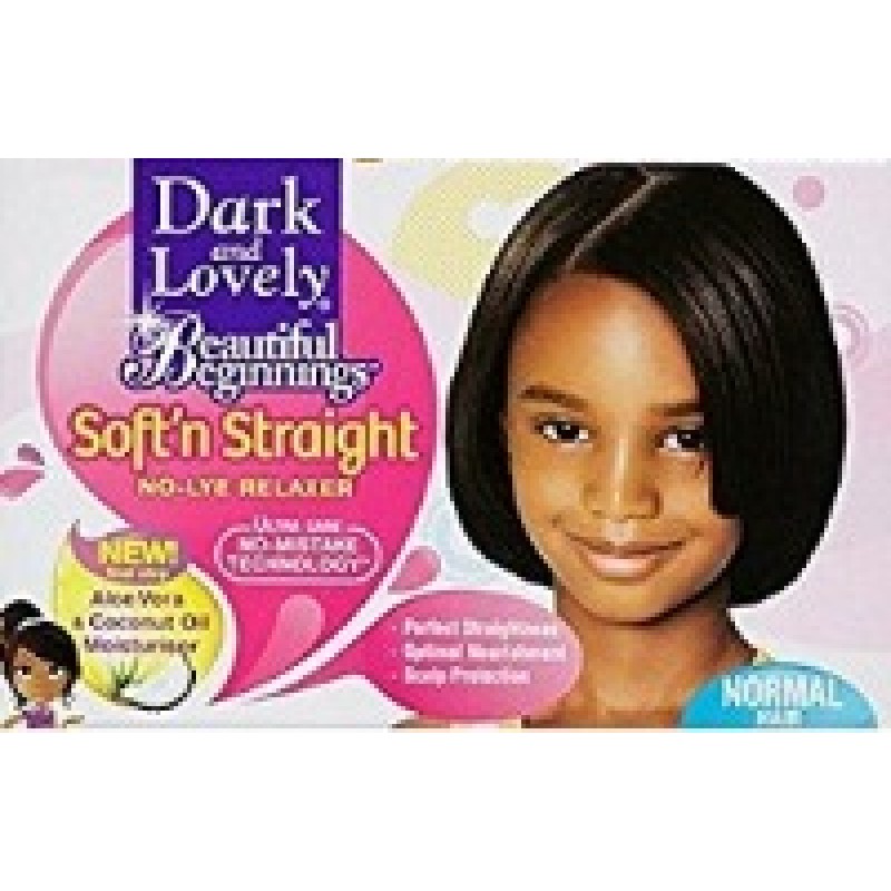 DARK AND LOVELY BEAUTIFUL BEGINNINGS NO MISTAKE CHILDREN RELAXER NORMAL 