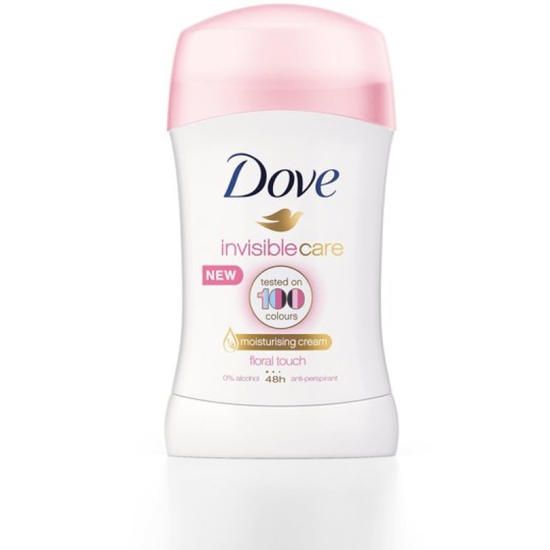 DOVE INVISIBLE FLORAL ANTIPERSPIRANT DEODORANT STICK 40ML