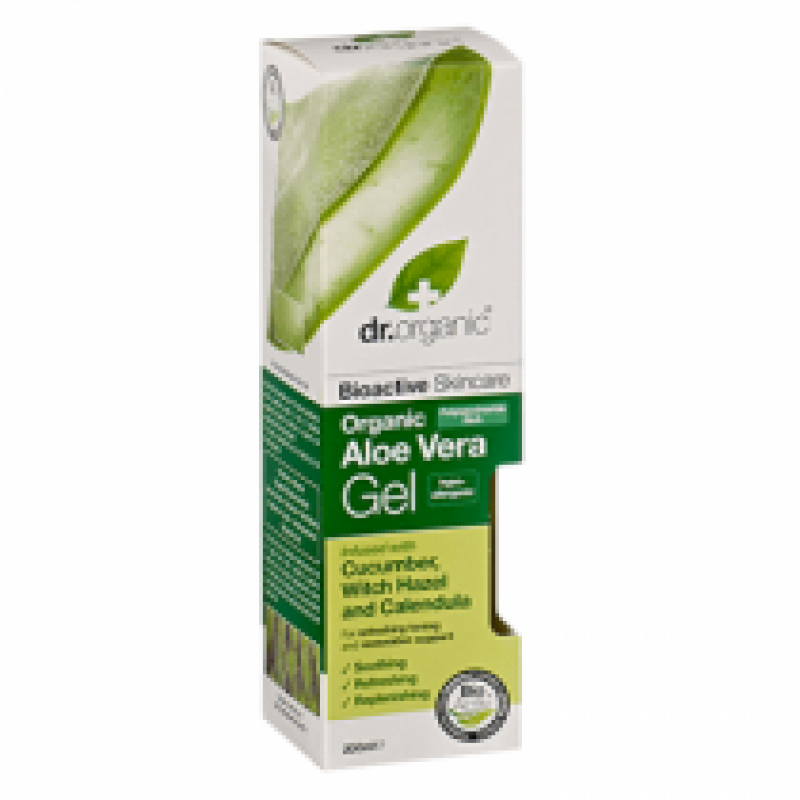 DR.ORGANIC ALOE VERA GEL WITH CUCUMBER 200ML