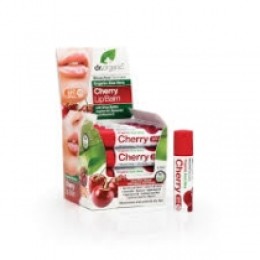 DR.ORGANIC ALOE VERA LIP BALM CHERRY