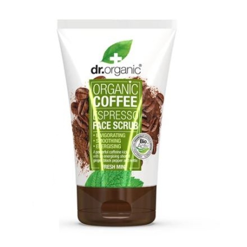 DR.ORGANIC COFFEE ESPRESSO FACE SCRUB 125ML