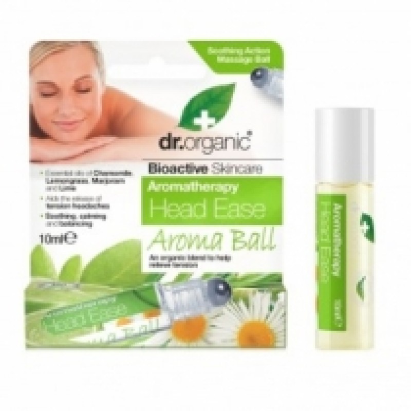 DR.ORGANIC HEAD EASE 10ML ROLLER BALL