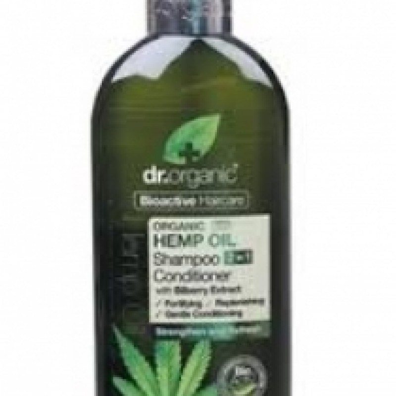 DR.ORGANIC HEMP OIL 2 IN 1 SHAMPOO AND CONDITIONER 265ML