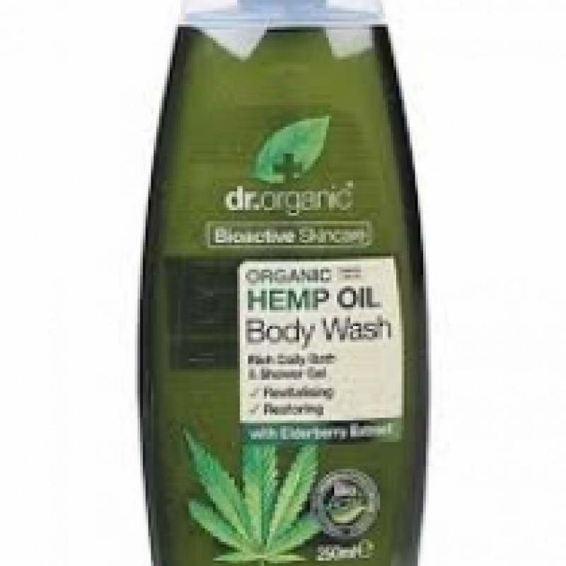 DR.ORGANIC HEMP OIL BODY WASH 250ML