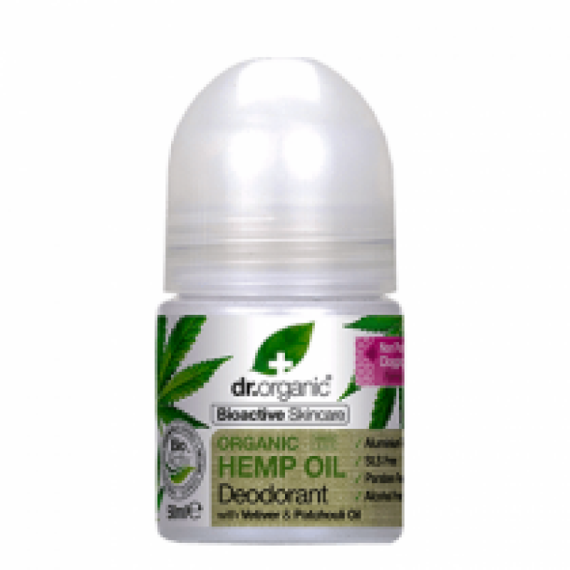 DR.ORGANIC HEMP OIL DEODORANT 50ML