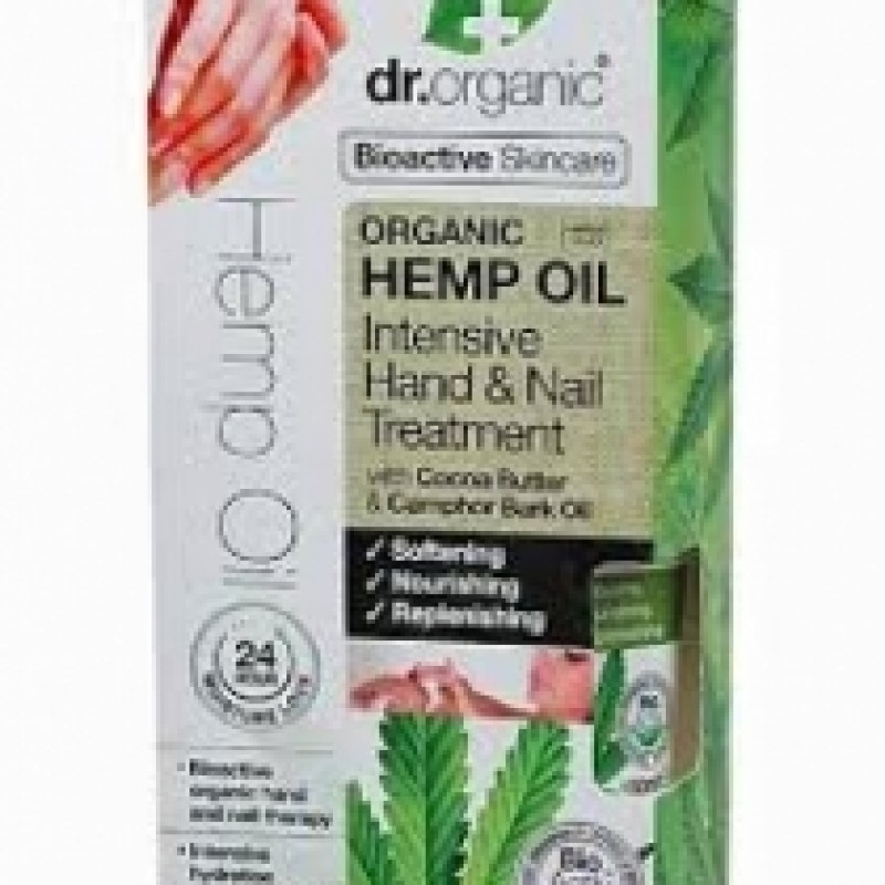 DR.ORGANIC HEMP OIL HAND AND NAIL TREATMENT 100ML