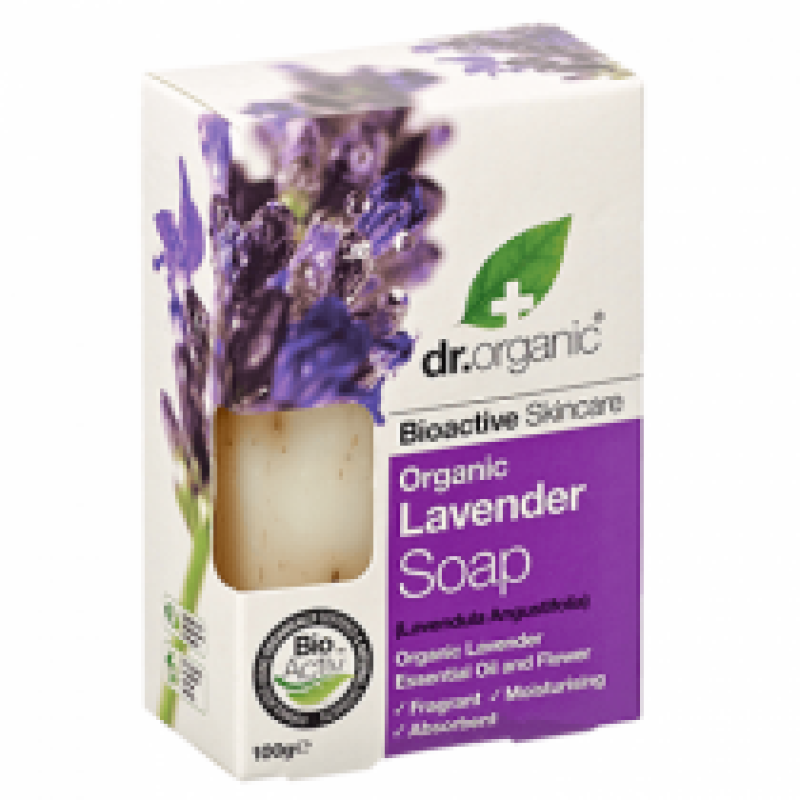 DR.ORGANIC LAVENDER SOAP 100G