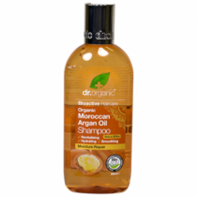 DR.ORGANIC MOROCCAN ARGAN OIL SHAMPOO 265ML