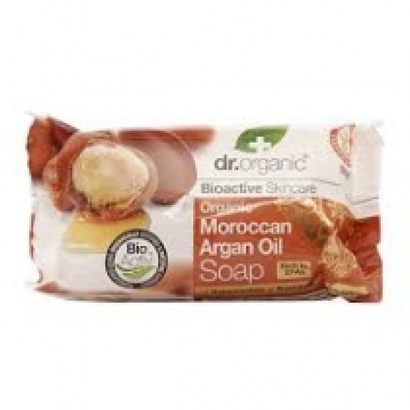 DR.ORGANIC MOROCCAN ARGAN OIL SOAP 100G