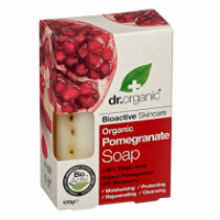 DR.ORGANIC POMEGRANATE SOAP 100G