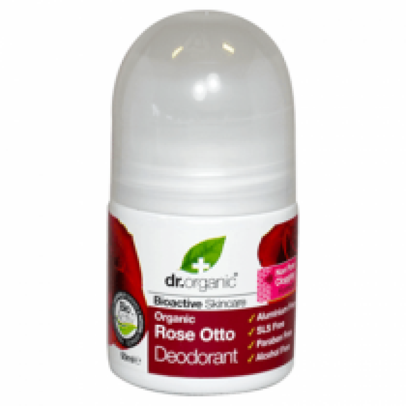 DR ORGANIC ROSE OTTO DEODORANT 50ML