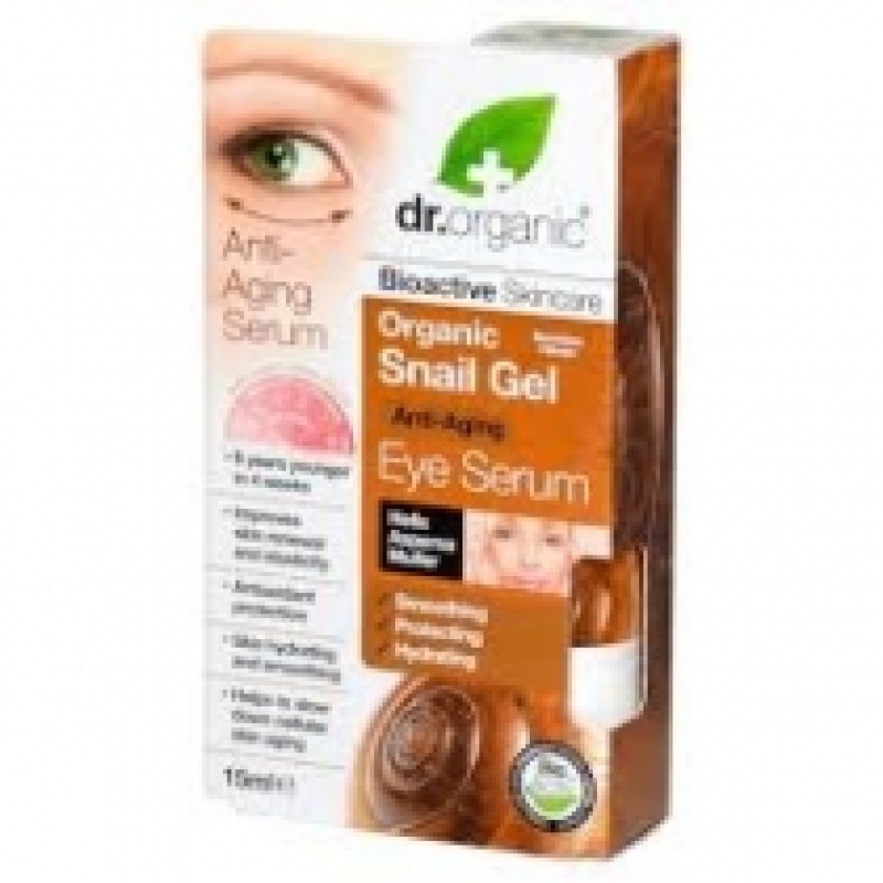 DR.ORGANIC SNAIL GEL EYE SERUM 15ML