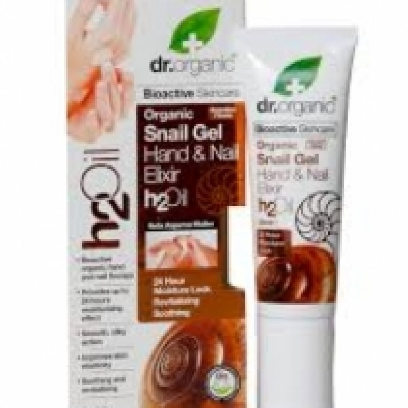 Dr organic snail gel hand and nail elixir 50ml