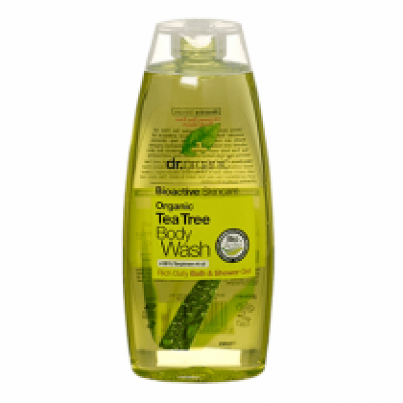 DR ORGANIC TEA TREE BODY WASH 250ML