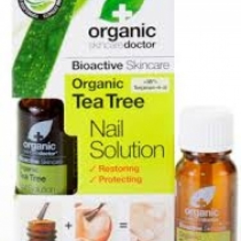 DR ORGANIC TEA TREE NAIL SOLUTION 10ML