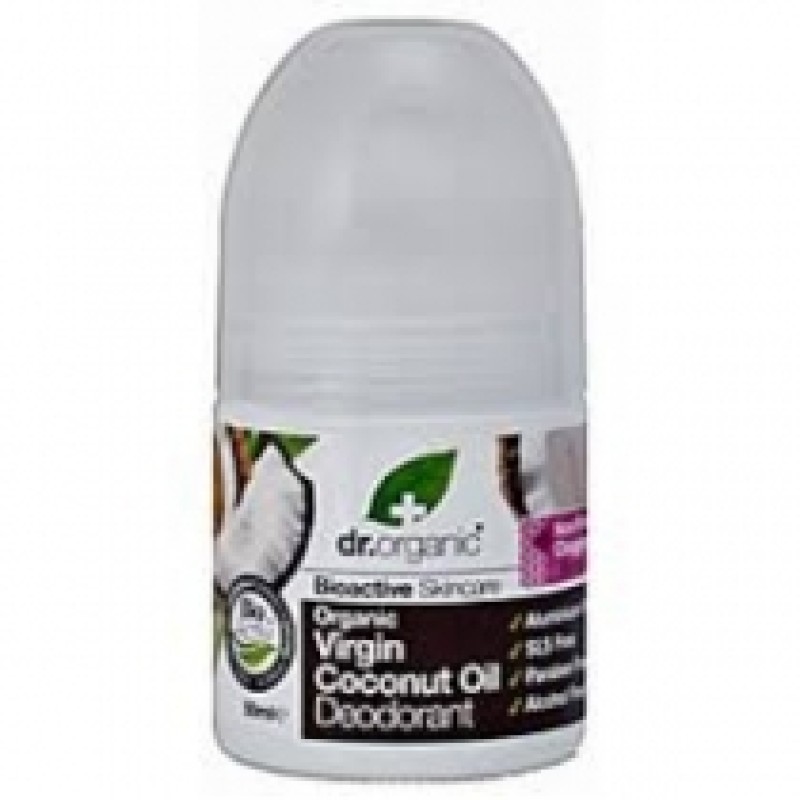 DR.ORGANIC VIRGIN COCONUT OIL DEODORANT 50ML