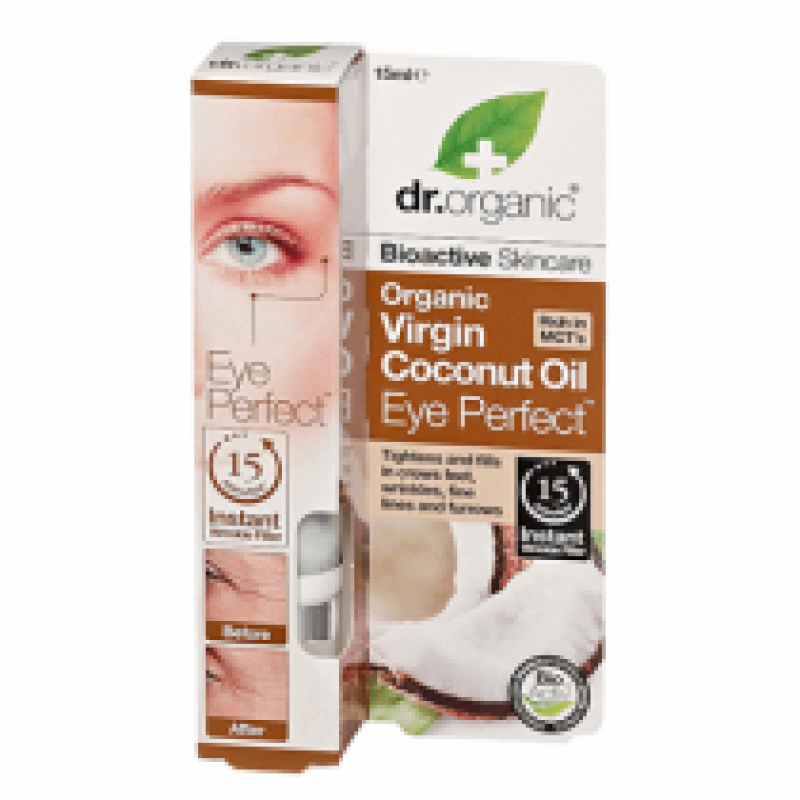 DR.ORGANIC VIRGIN COCONUT OIL EYE SERUM WRINKLE FILLER 15ML