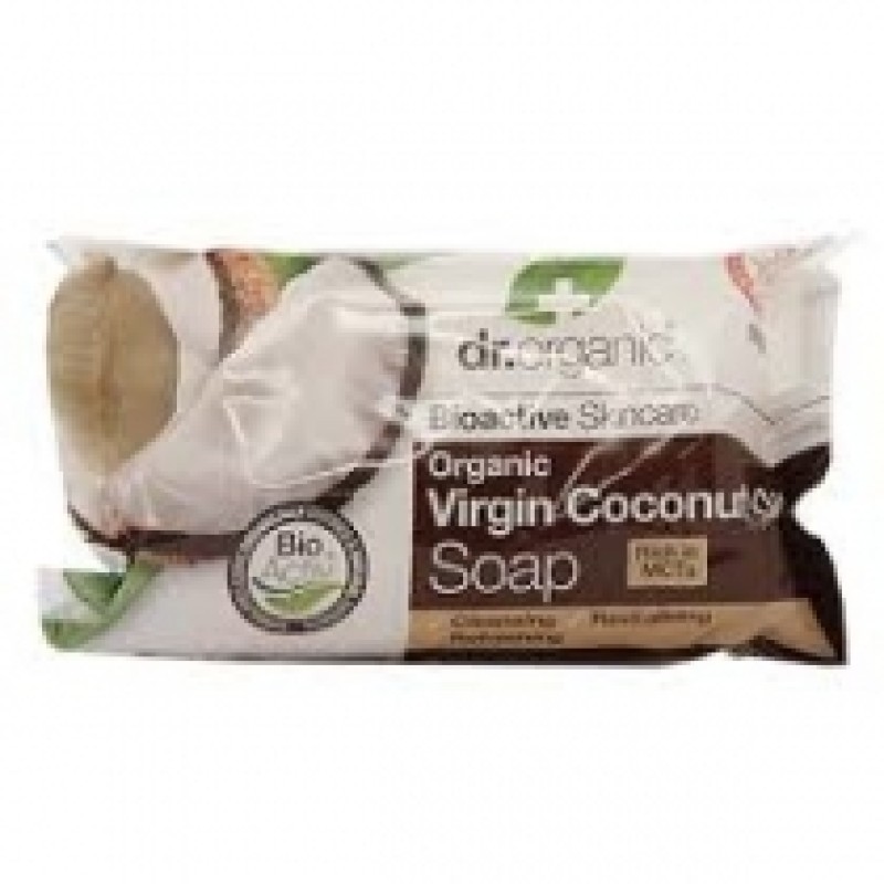 DR.ORGANIC VIRGIN COCONUT OIL SOAP 100G