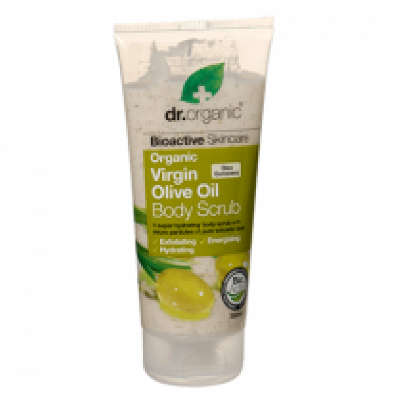 DR.ORGANIC VIRGIN OLIVE OIL BODY SCRUB 200ML