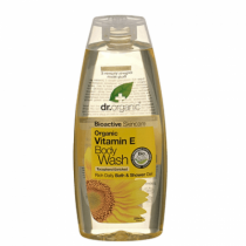 DR ORGANIC VITAMIN E BODY WASH 250ML