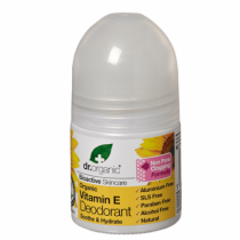 DR ORGANIC VITAMIN E DEODORANT 50ML