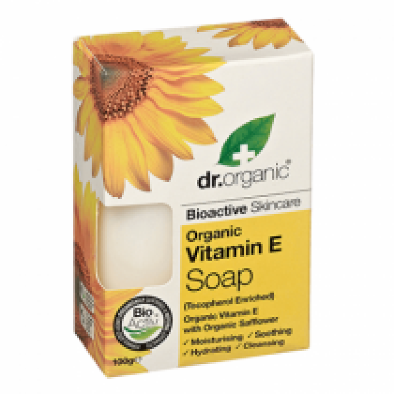 DR ORGANIC VITAMIN E SOAP 100G