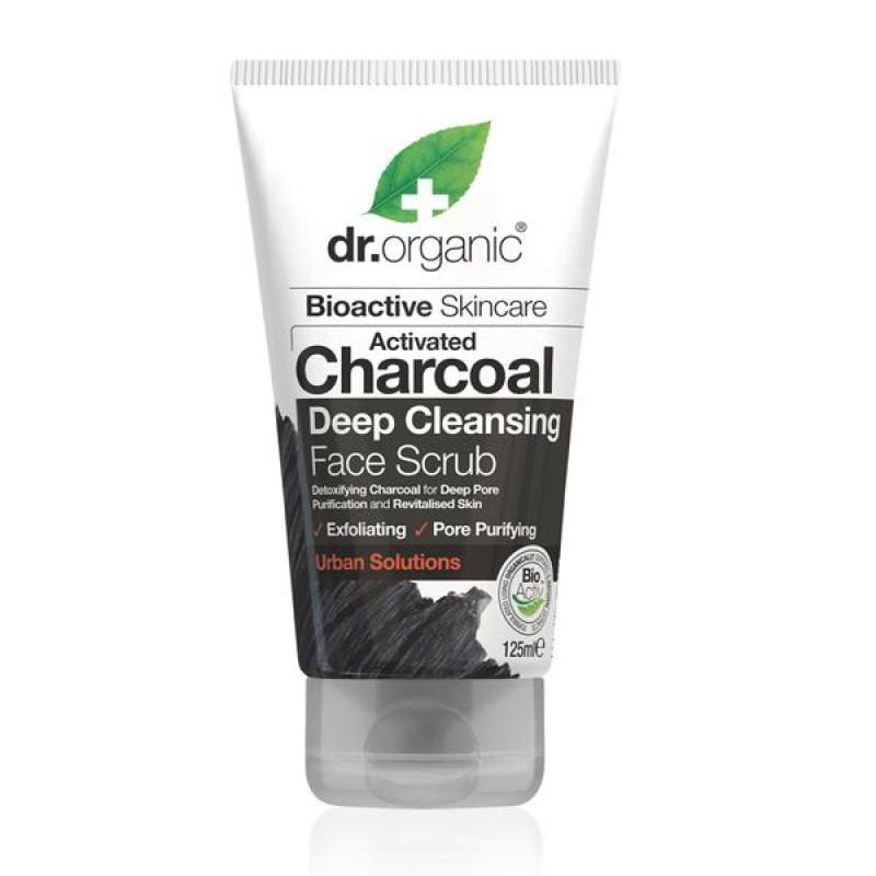 DR.ORGANIC CHARCOAL FACE SCRUB 125 ML