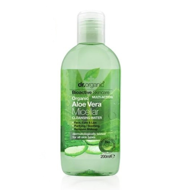 DR.ORGANIC ALOE VERA MICELLAR CLEANSING WATER 200ML