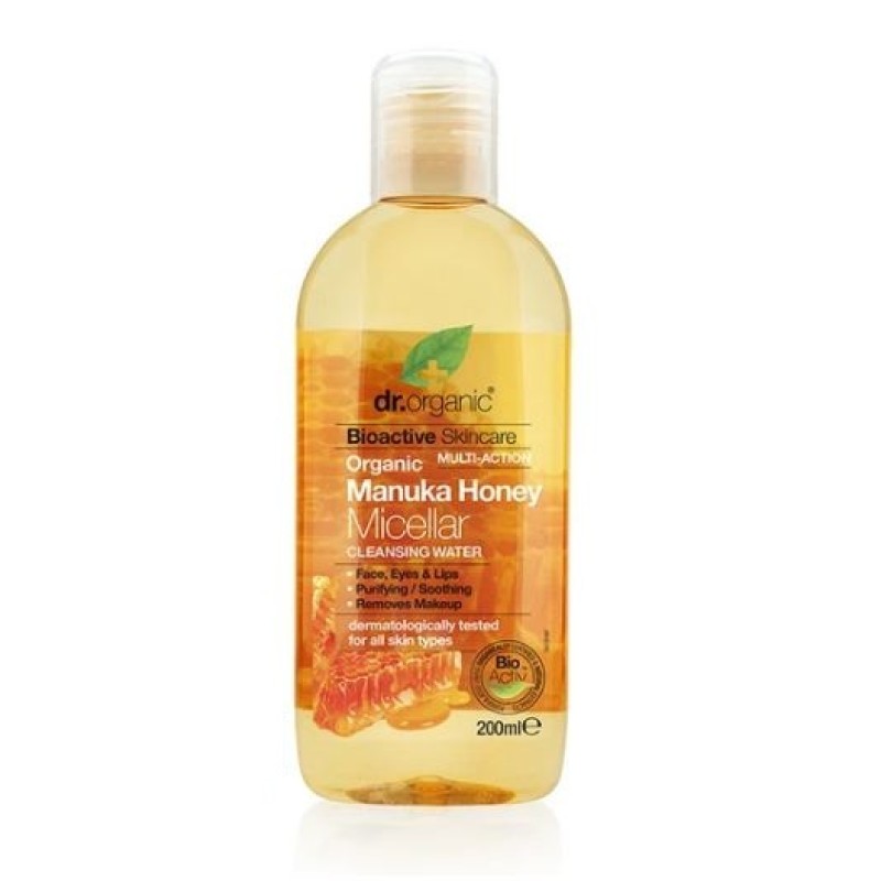 DR.ORGANIC MANUKA HONEY MICELLAR CLEANSING WATER 200ML