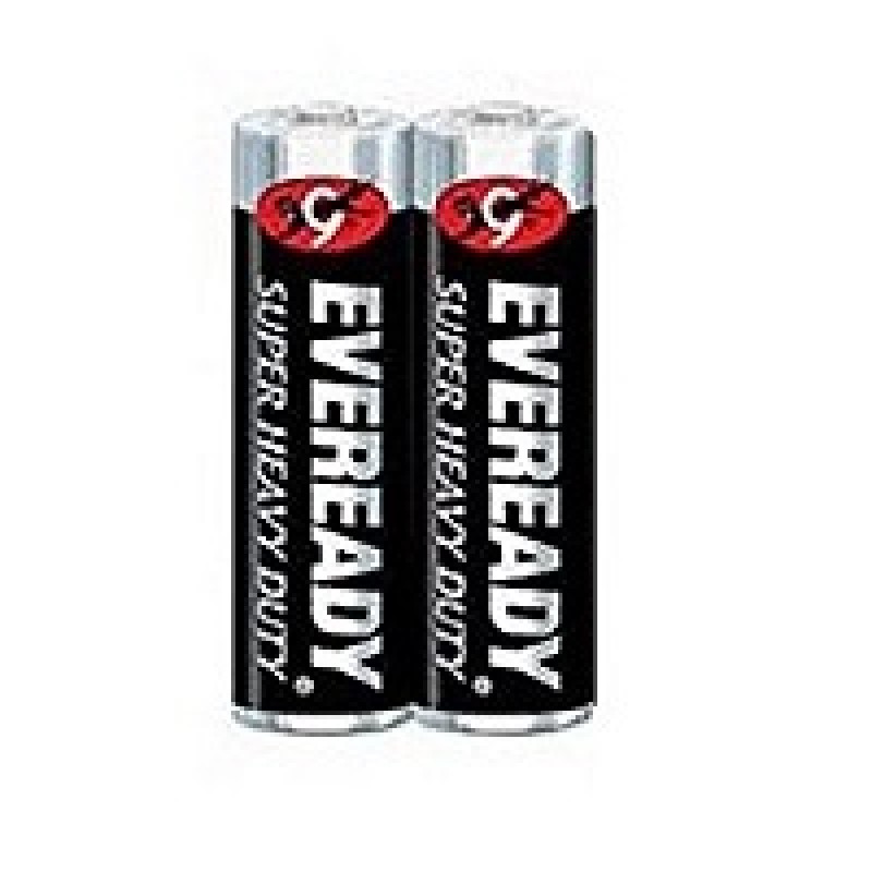 EVEREADY HEAVY DUTY BLACK AA BATTERY 2PCS