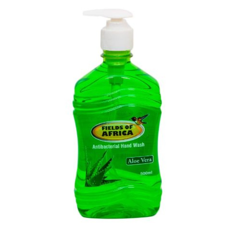 FIELDS OF AFRICA ANTIBACTERIAL ALOE VERA HAND WASH 500ML
