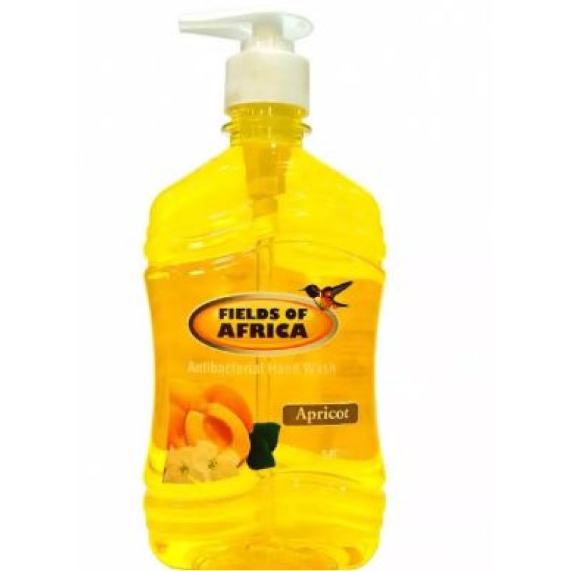 FIELDS OF AFRICA ANTIBACTERIAL APRICOT FRUIT HAND WASH 500ML