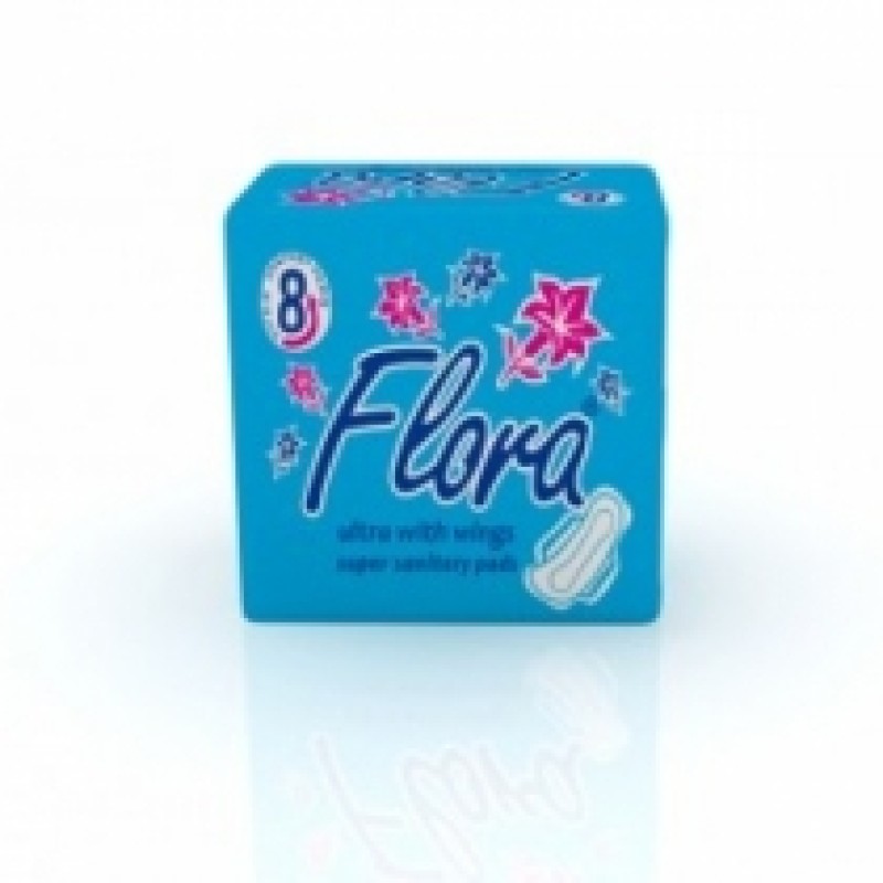 FLORA ULTRA SUPER SANITARY PADS 8's