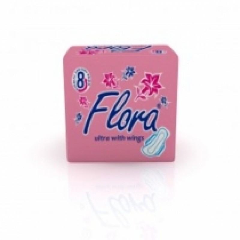 FLORA NORMAL SANITARY PADS 8S