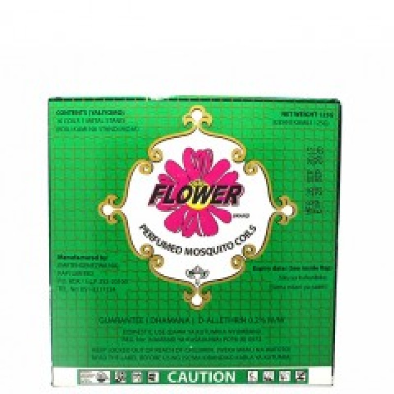 FLOWER PERFUMED MOSQUITO COILS 125G