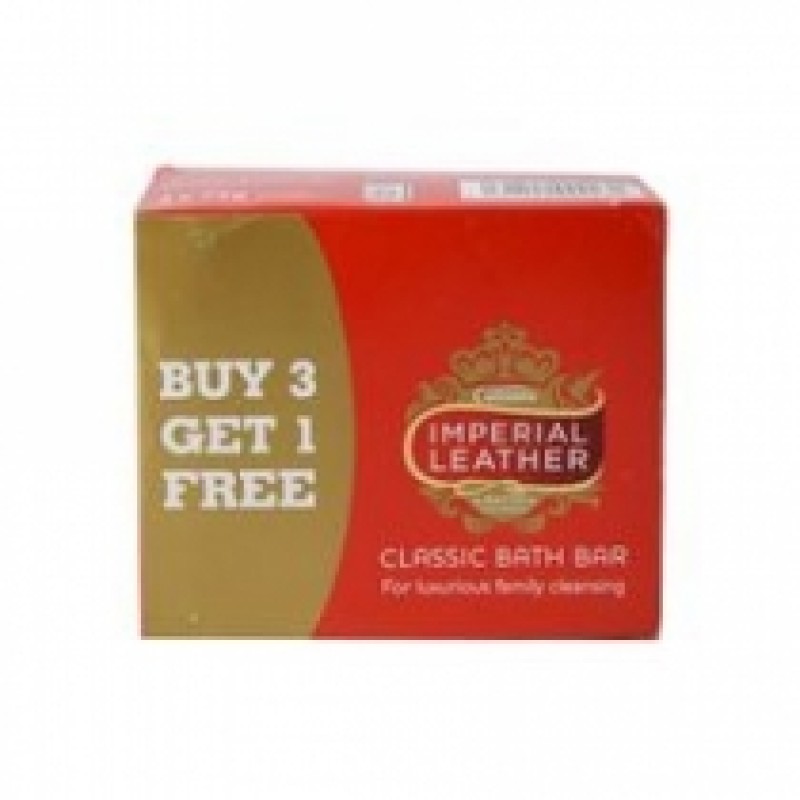 IMPERIAL LEATHER CLASSIC SOAP VALUE PACK 4x75G