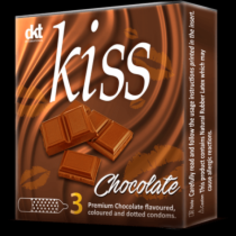 KISS CHOCOLATE CONDOM