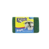 KLEENIT BRIGHT NYLON SCOURING PAD 12 PIECES 