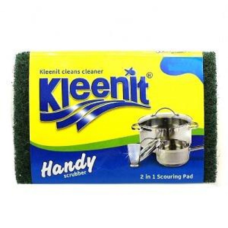 KLEENIT HANDY 2 IN 1 SCRUBBING PAD 3 PIECES